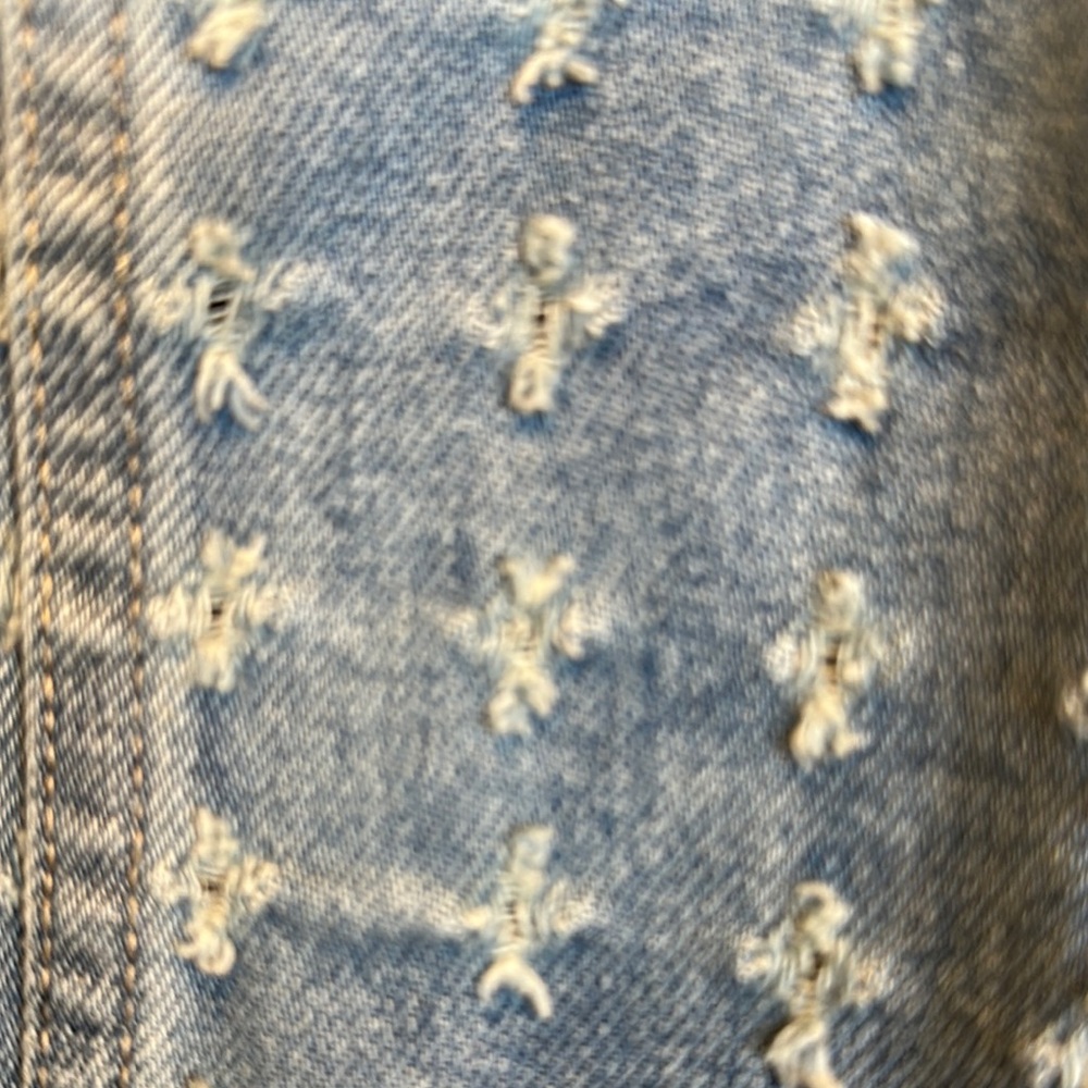 “Tribal Jeans” Ladies Denim Star Pattern Jacket-NWT - Picture 9 of 11